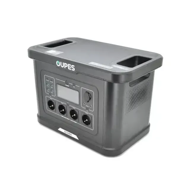 Портативная зарядная станция OUPES S024 2400W (2232Wh, LiFePO4) – мощная power station 220В для дома и резервного питания