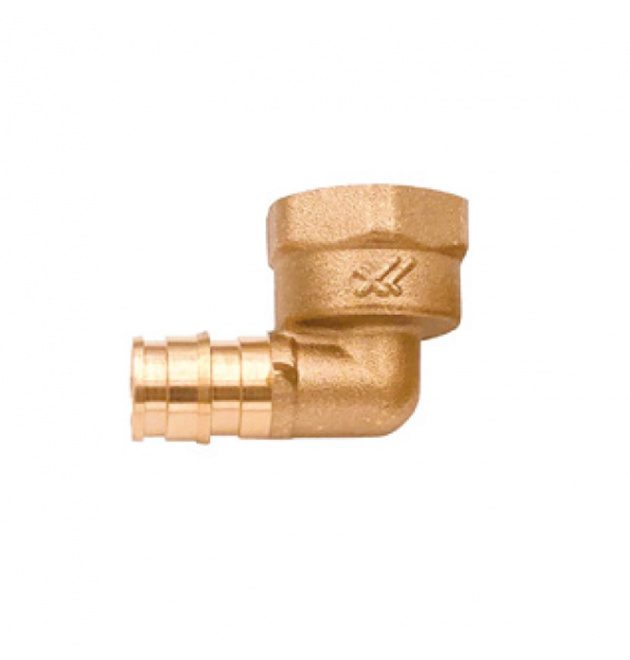 Heat-Pex FAST & EASY натяжной латунный  угол с внутренней резьбой ф16 мм x 1/2 (FEEF16150) фото - 1