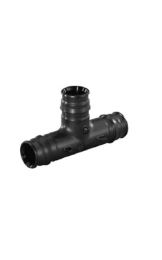 Heat-Pex FAST & EASY  трійник з'єднувальний насувний PPSU ф16 х 16 х 16 мм (FET161616-P)