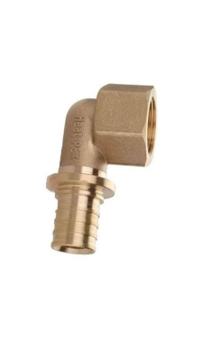 Heat-Pex Evolution натяжной латунный угол с внутренней резьбой  ф16 мм x 1/2″ В (EVO2008160)