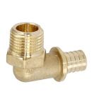 Heat-Pex Evolution надвижной угол с наружной резьбой латунная ф20 мм x 3/4″ Н (EVO2007202) — фото 2