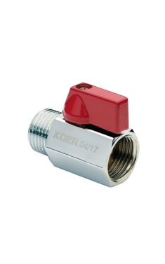 Кран кульовий KOER MINI 1/2