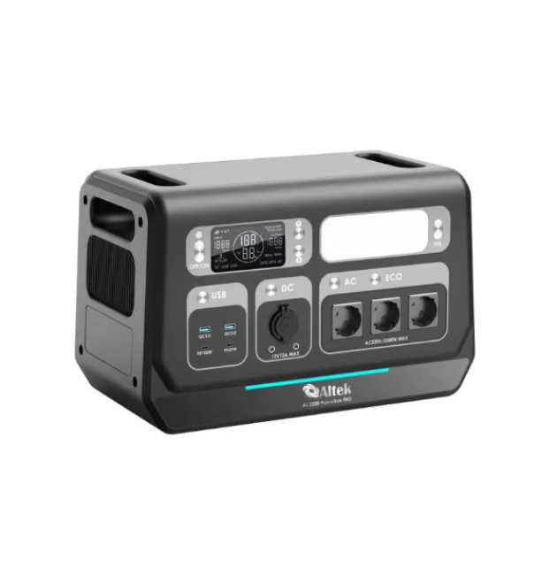 Портативна зарядна станція ALTEK AL 2400 PowerBox PRO PLUS (2048 Вт·год)