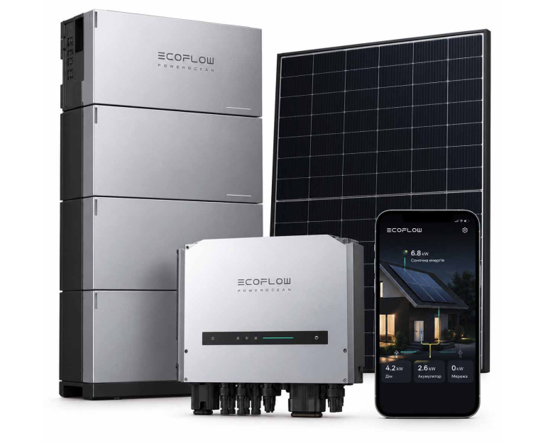 Системи енергонезалежності EcoFlow PowerOcean