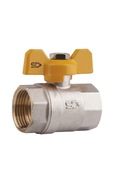 Кран шаровой SD Plus 3/4" ВР для газа (бабочка) SD602G20