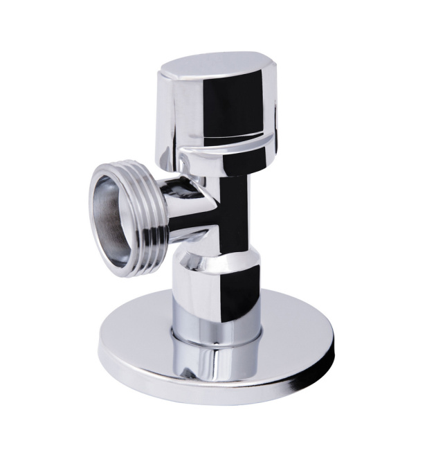 Угловой шаровой кран приборный Thermo Alliance Standart 1/2″Н × 3/4″Н