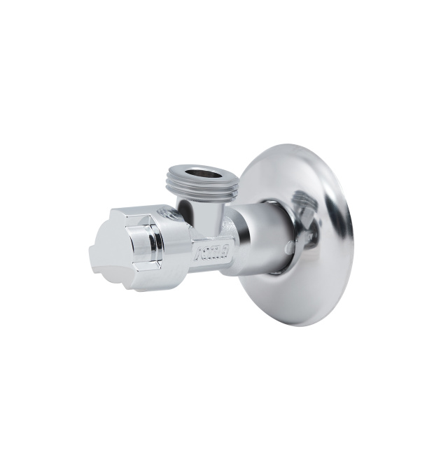 Кран приладовий буксовий Icma 1/2" кутовий №519 фото - 1