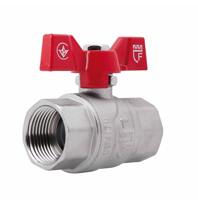 Кран шаровой SD Forte 1″ ВР для воды с ручкой-бабочкой