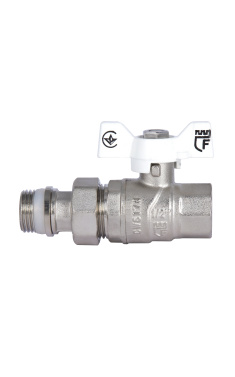 Кран шаровой Американка SD Forte 1/2″ с защитой от протечек прямой