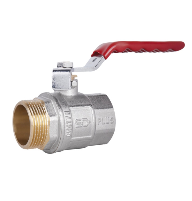 Кран кульовий SD Plus 1 1/4″ ВЗ для води з важелем