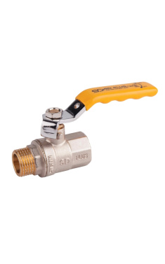 Кран кульовий SD Plus 1/2″ ВЗ для газу, ручка-важіль