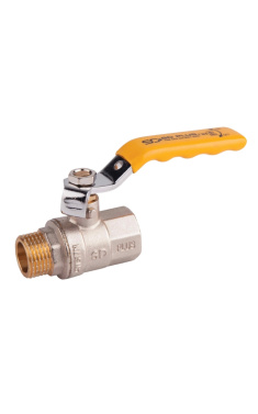 Кран кульовий SD Plus 3/4″ ВЗ для газу, ручка-важіль