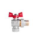 Кран кульовий "Американка" Thermo Alliance 3/4" ВЗ кутовий SD222NW20PN40 фото - 3