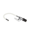 Змішувач для кухні Qtap Linea з гнучким виливом QTLINCRW007F Chrome/White фото - 5
