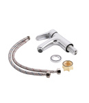 Змішувач для раковини Lidz Nicole 001F (k35) LDNIC001FCRM21880 Chrome фото - 3