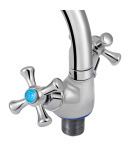 Змішувач для кухні Lidz Lamb 276F двохвентильний LDLAM276FCRM22019 Chrome фото - 6