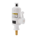 Проточний кран-водонагрівач кухонний для кухні Lidz Warm 057 LDWAR057WCR24983 White / Chrome фото - 3
