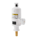 Проточний кран-водонагрівач кухонний для кухні Lidz Warm 057 LDWAR057WCR24983 White / Chrome фото - 4
