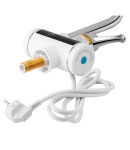 Проточний кран-водонагрівач кухонний для кухні Lidz Warm 058 LDWAR058WCR24985 White / Chrome фото - 4