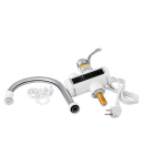 Проточний кран-водонагрівач кухонний для кухні Lidz Warm 058 LDWAR058WCR24985 White / Chrome фото - 6