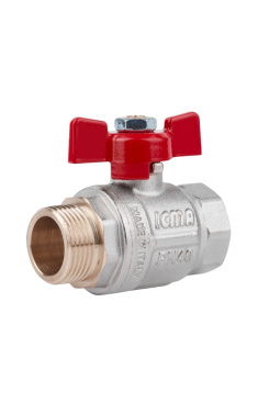 Кран кульовий ICMA 3/4″ прямий