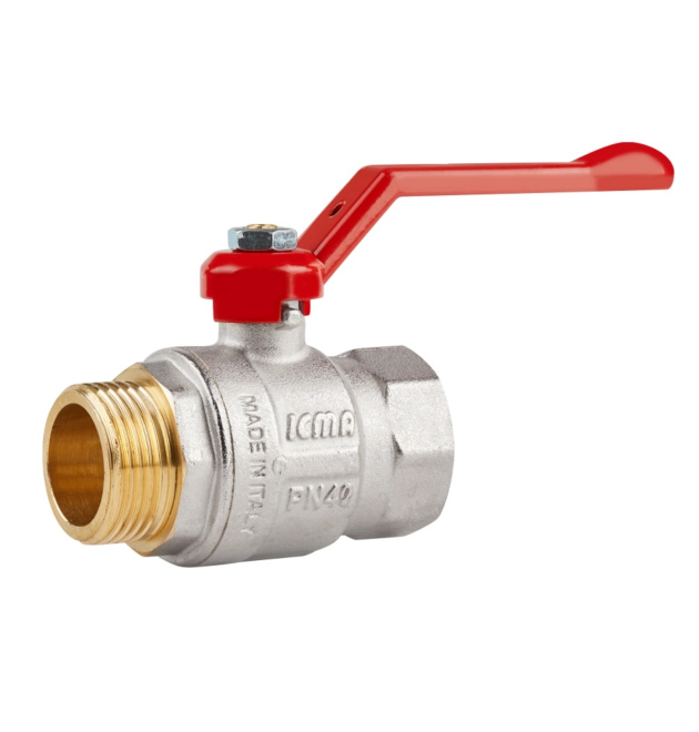 Кран шаровой ICMA 1″ прямой