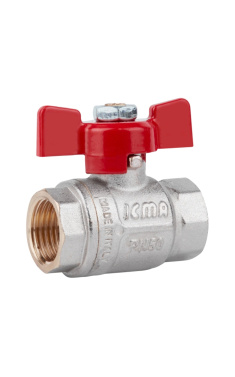 Кран кульовий ICMA 1/2″ прямий