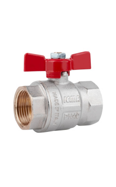 Кран кульовий ICMA 1″ прямий
