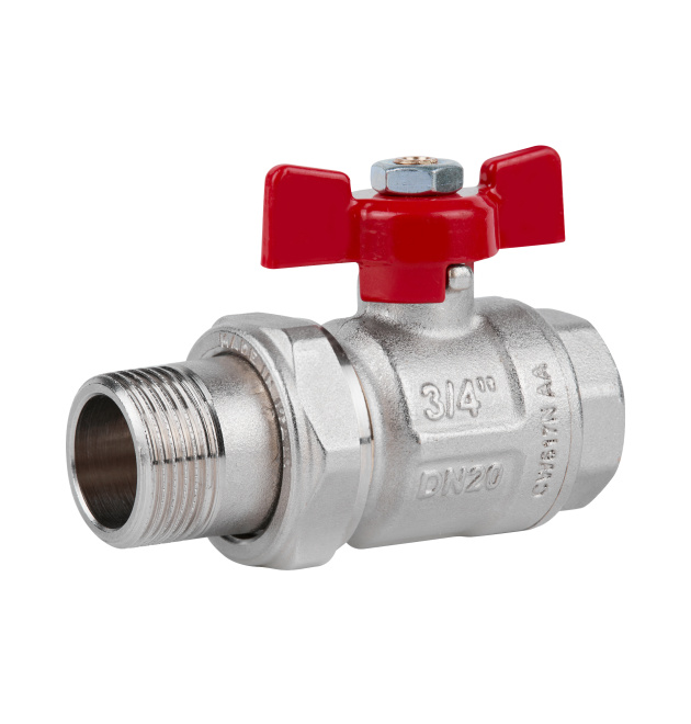 Кран шаровой «Американка» ICMA 3/4″ прямой