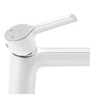 Змішувач для раковини Qtap Grand QTGRAWCR001F White фото - 4