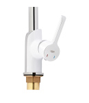 Змішувач для кухні Qtap Grand QTGRAWCR007F Chrome/White фото - 5
