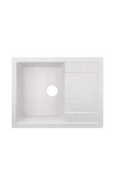 Кухонна мийка Lidz 650x500/200 WHI-01 (LIDZWHI01650500200)