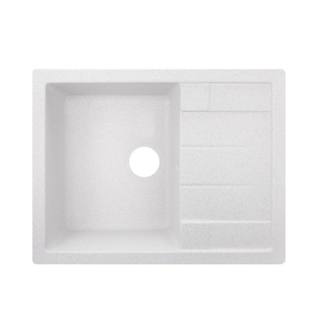 Кухонна мийка Lidz 650x500/200 WHI-01 (LIDZWHI01650500200) фото - 1