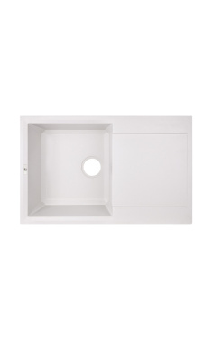 Кухонна мийка Lidz 790x495/230 WHI-01 (LIDZWHI01790495230)