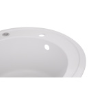 Кухонна мийка Lidz D510/200 WHI-01 (LIDZWHI01D510200) фото - 5