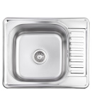 Кухонная мойка Lidz 5848 0,8 мм Micro Decor (LIDZ5848MDEC) фото - 5
