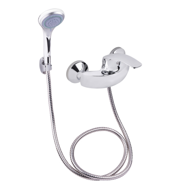 Змішувач для душу Lidz Mars 010 (з душовим гарнітуром) (k40) LDMAR010CRM34892 Chrome фото - 1