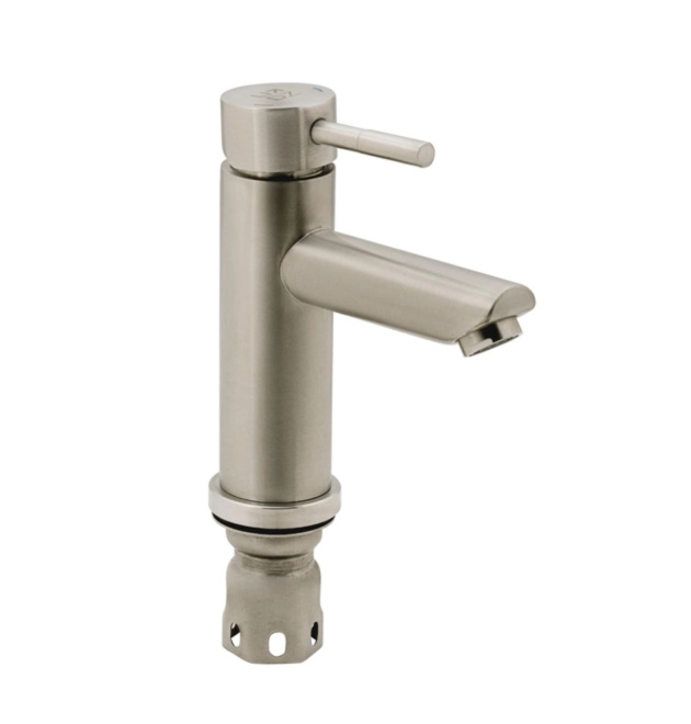 Змішувач для раковини Lidz Aria 001F (k35) LDARI001FNKS34937 Nickel фото - 1