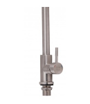 Змішувач для кухні Lidz Aria 015FL з висувним виливом (k35) LDARI015FLNKS34945 Nickel фото - 4