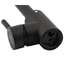 Смеситель для кухни Lidz Aria 015F LDARI015FBLA34948 Чёрный — фото 6
