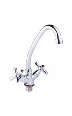 Змішувач для кухні Lidz Dominox 271F двохвентильний LDDOM271FCRM35535 Chrome