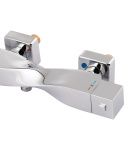 Змішувач для душу Qtap Zkrouceny термостатичний QTZKR40T105C Chrome фото - 3
