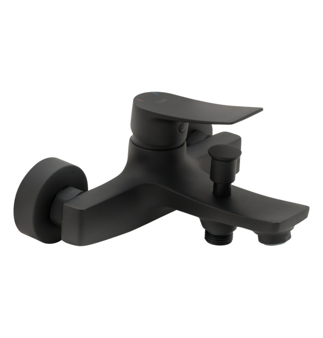 Змішувач для ванни Qtap Nihonto QTNH3022101DCB Black Matt фото - 1