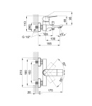 Змішувач для ванни Qtap Nihonto QTNH3022101DCB Black Matt фото - 2
