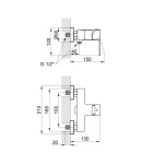 Змішувач для душу Qtap Lipno QTLIPNO4023101C Chrome фото - 2