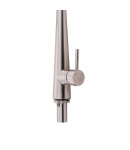 Змішувач для кухні Qtap Evicka з висувним виливом QTEVI91103UN Brushed Nickel PVD фото - 4