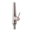 Змішувач для кухні Qtap Evicka з висувним виливом QTEVI91103UN Brushed Nickel PVD фото - 5