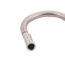 Змішувач для кухні Qtap Evicka з висувним виливом QTEVI91103UN Brushed Nickel PVD фото - 6
