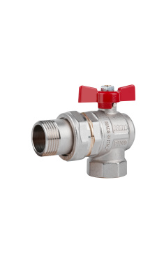 Кран шаровой Icma FAR. ROSSA 1" угловой №361