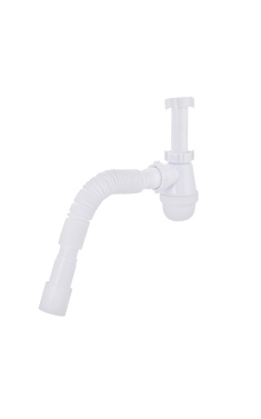 Сифон для раковини Lidz (WHI) 60 08 E003 00 (вихід 50 мм) без випуска